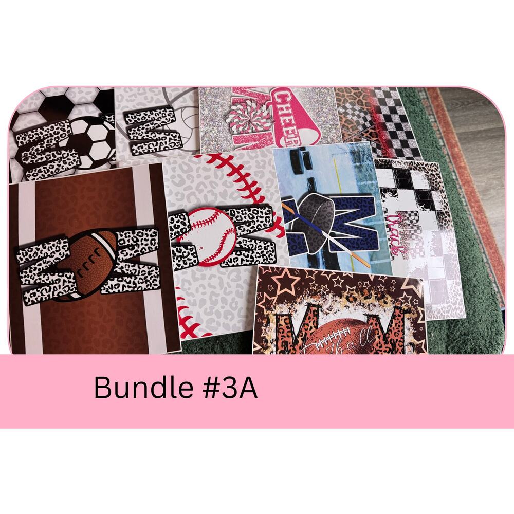 Copied - UVDTF Decals and Wraps Bundle #3 Sports Mom